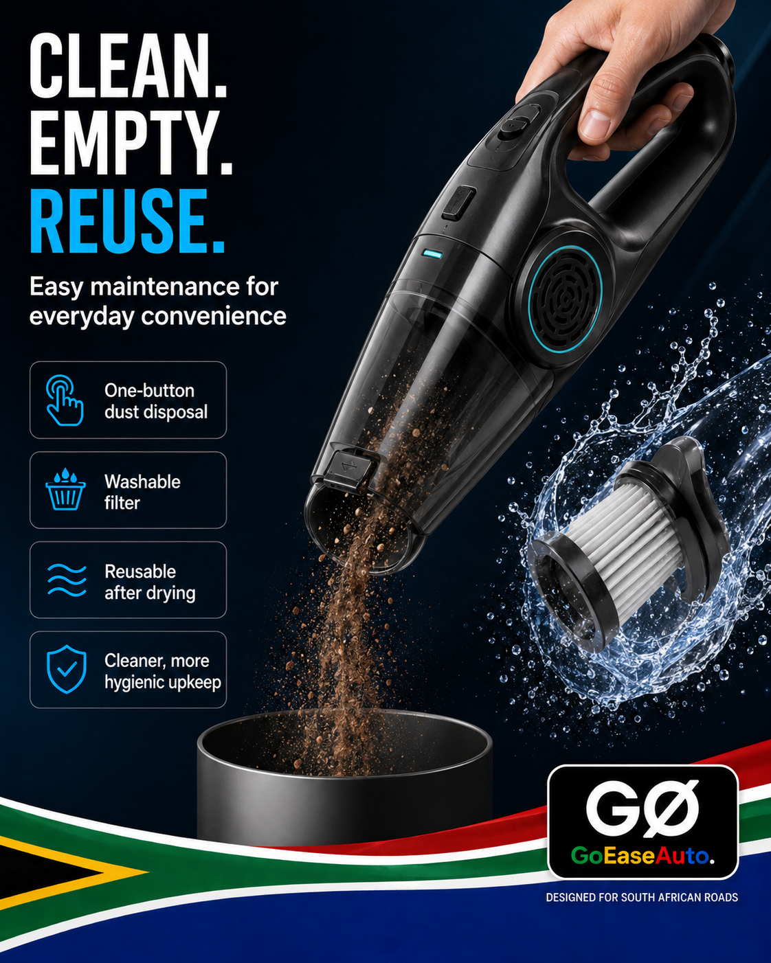 GoVac - Portable Vacuum Cleaner