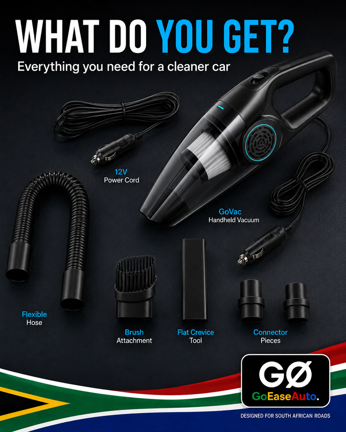GoVac - Portable Vacuum Cleaner