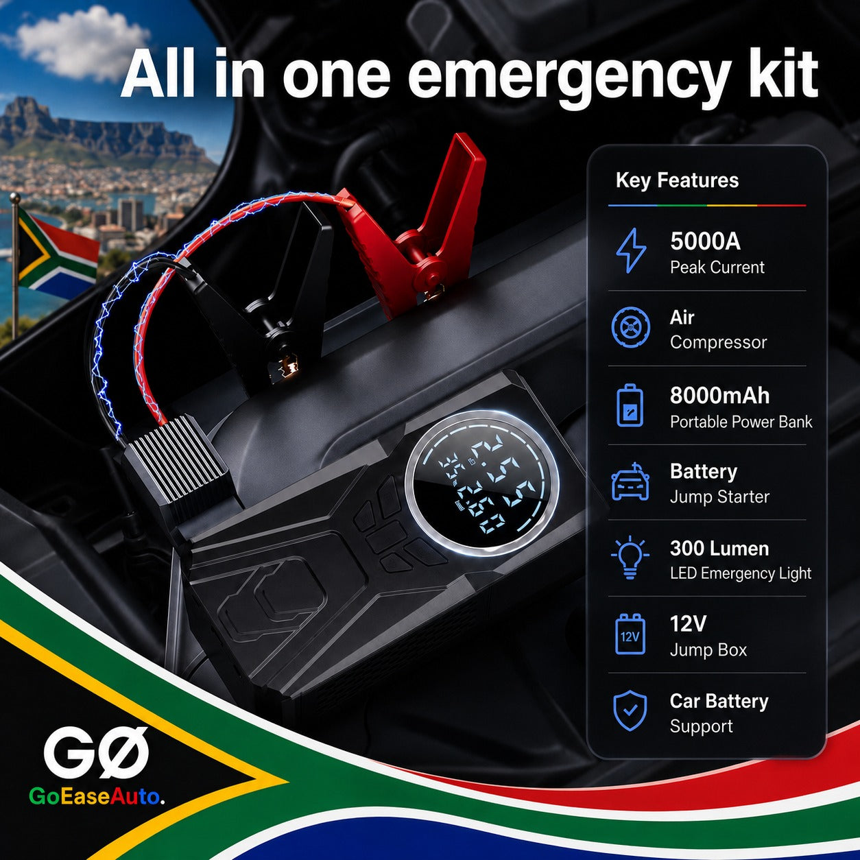 GoFlate Pro - All in One Emergency Kit